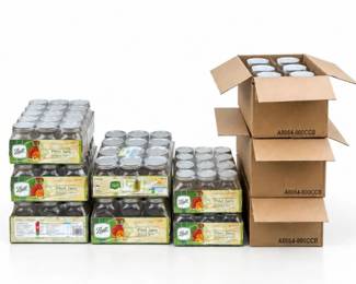 130 LargeLotofNewBallMasonJarswithLidsBoxes