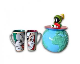 33 1990sLooneyTunesMarvinCookieJarMugs