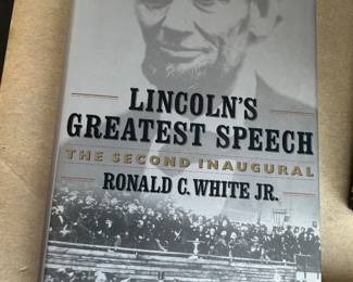 Lincoln's Greatest Speech by Ronald C. White Jr. Hardcover Book $3.00