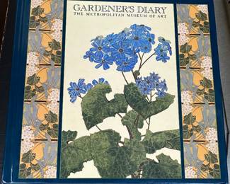 Metropolitan Museum of Art Gardener's Diary Address Book $8.00