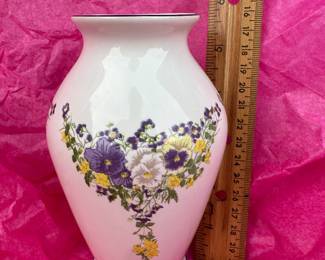 Laura Ashley Summer Gardens Porcelain Vase