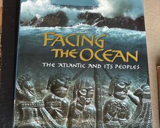 Facing the Ocean by Barry Cunliffe Hardcover Book $8.00