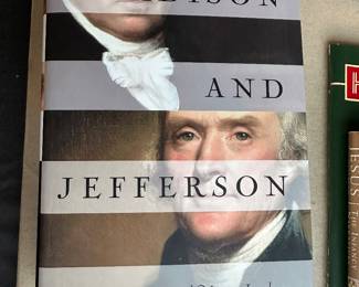 Madison and Jefferson by Burstein & Isenburg Hardcover Book $3.00