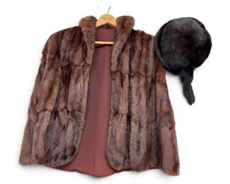 Fur Shawl Hat
