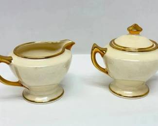 Vintage Ivory Iridescent