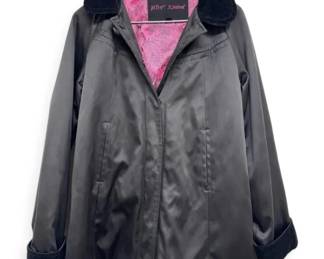 Betsy Johnson Black Pink Jacket Medium