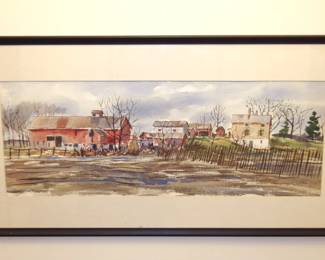 Robert Johansen watercolor