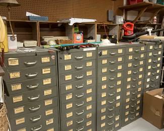 Equipto Industrial Steel Parts Cabinets