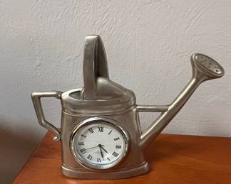 Lenox Watering Can Quartz Clock