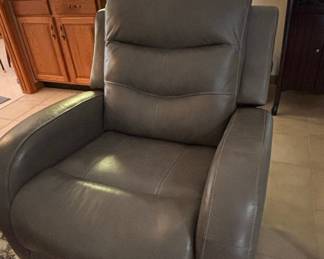 Leather Power Recliner