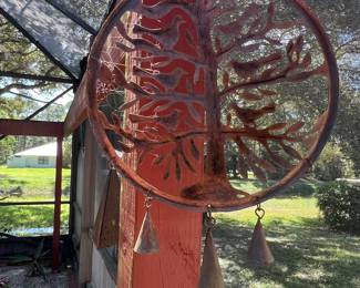 Tree of Life Metal Garden Chime