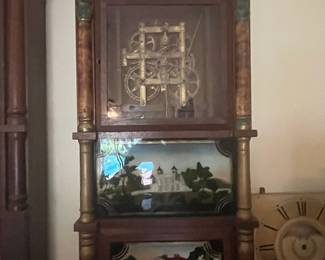 American Triple Decker Shelf Clock