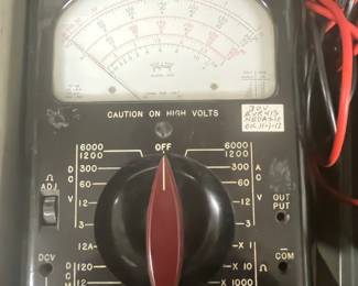 Triplett Model 630 VOM Multimeter