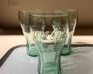Vintage Coca-Cola Contour Glasses