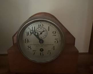 Chelsea Clock Co. for The Cleveland Speed Indicator Co. Mantel Clock