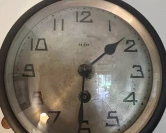 New Haven Clock Co. 18-Day Banjo Clock