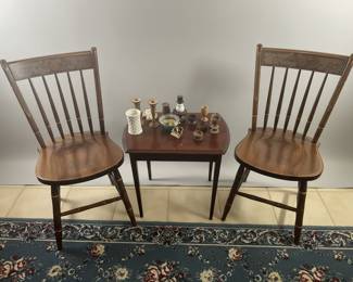 Vintage Windsor-Style Dining Chairs