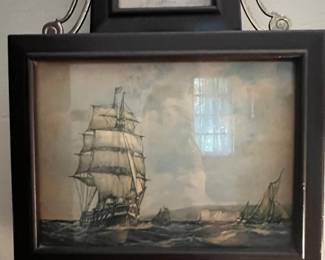 New Haven Clock Co. Banjo Clock