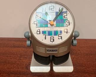 Casio AC-100 Robot Alarm Clock