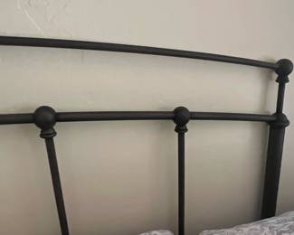 Wrought Iron Style Metal Bed Frame