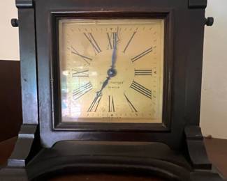 Vintage Seth Thomas Boudoir No. 1 Tilting Mantel Clock