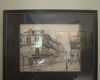 Coleman New Orleans French Quarter Print