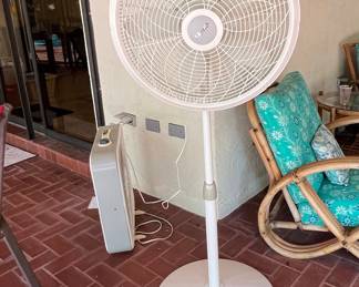 Lasko Pedestal and Box Fan Set