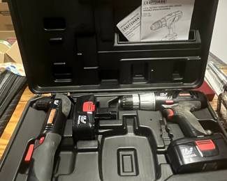 Craftsman C3 19.2V Cordless Drill and Right Angle Drill Set (Model 315.114852 / 315.101541)