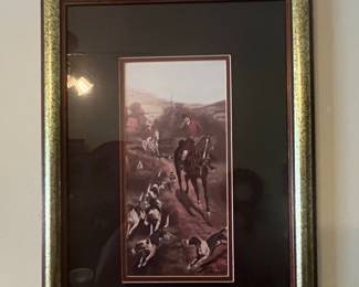 Whitehead Fox Hunting Print