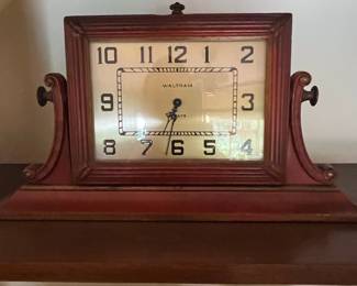 Waltham 8-Day Desk Clock