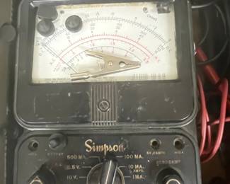 Simpson 260 Analog Multimeter