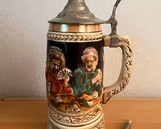 Vintage German Musical Beer Stein