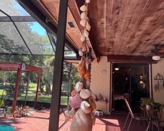 Coastal Seashell Hanging Mobile