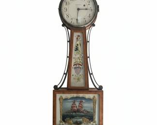 Waltham Banjo Wall Clock