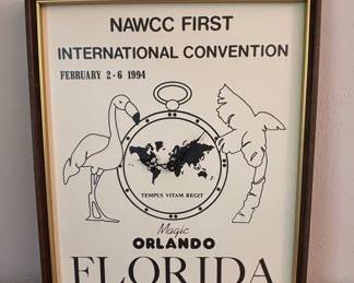 NAWCC First International Convention 1994 Commemorative Wall Clock
