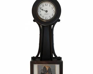 New Haven Clock Co. Banjo Clock