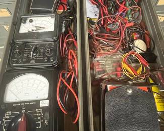 Vintage Simpson and Triplett Multimeter Collection