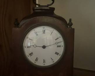 Edwardian Mahogany Inlaid Bracket Clock