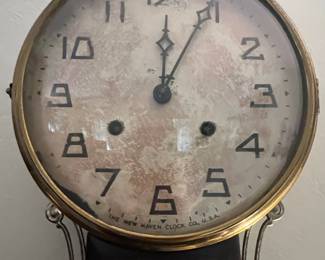 New Haven Clock Co. Banjo Clock