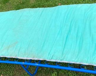 Camping Cot with Pad