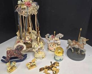 Collection of Carousel Horses