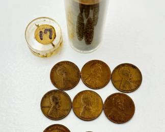 1917 - Full Date Roll - Lincoln Wheat Cents