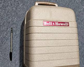 Bell & Howell 8mm Movie Projector w/ Carrying Case - Estate Sales Warehouse (GR)