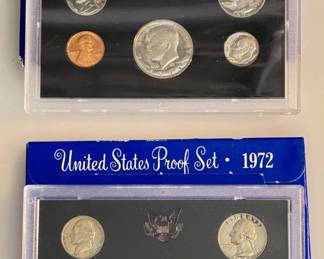 1971 / 1972 - United States Proof Sets (1 of 2)