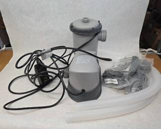 Used Like New Flowclear 1500 Gal Above Ground Pool Filter Pump