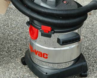 Shop-Vac 5-Gallon Stainless Steel Wet/Dry Vacuum with Hose & Box - 4.5 Peak HP