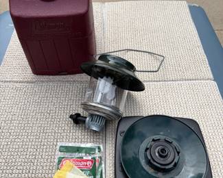 Coleman Propane Lantern in Case - Estate Sales Warehouse (GR)