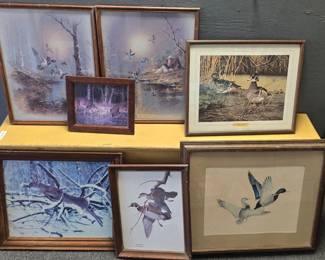 Various Woodland Creature Deer and Duck Wall Decor