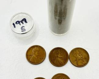 1919 S - Full Date Roll - Lincoln Wheat Cents