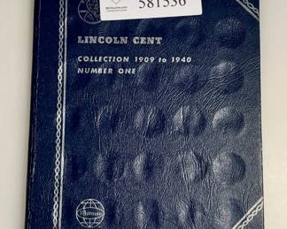 Lincoln Head Cent Book 1 - 76 Coins - Date Range 1909 - 1940